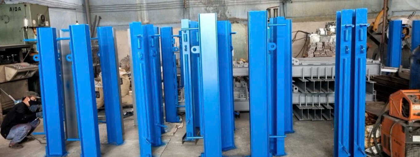Gia công dầm I bao che